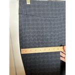 Van Heusen  Women's Gray Plaid Stretch Extensible Work‎ Pants Straight Sz 4 Photo 3