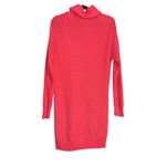 Lovers + Friends Revolve  Christina Hot Pink Long Sleeve Knit Sweater Dress XS Photo 2