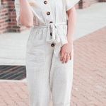 HYFVE Off White Jumpsuit Photo 0