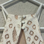 Lulus Lulu’s Steal a Kiss White Lace with Nude lining dress size small Photo 10