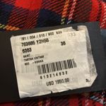 Saint Laurent Tartan-Check Pencil Skirt Size FR 36 US4 Photo 5