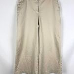 Vera Wang Vera  Cream Wide-Leg Pants Photo 0