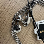 Juicy Couture Vintage  Silver Lightning Bolt Necklace 
New with tags Photo 2