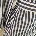 Madewell Shimmer Strip Cutout Midi Dress Photo 7