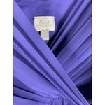 Pearl Georgina Chapman by Marchesa Ruffled Pleated Party Dress Purple Size 10 Photo 3