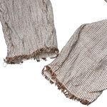 Aerie Brown & White Stripe Gauze High Waisted Pull On Pants size Small Photo 4