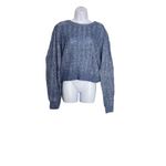 Paige ‎ Womens Athena Sweater MOONDUSTBLUE/SILVER Wool Blend Size Large Photo 1