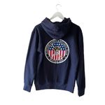 Cotton Heritage Navy Unisex Long Sleeves Hoodie “Safety & Security Team”… Blue Photo 7