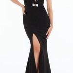 Dress the Population Viola Rhinestone Bow Dress Medium Photo 0