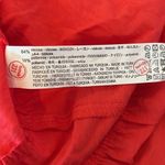 ZARA Button Down Coral Mini Shirt Dress Viscose Short Sleeve Size XL NEW Photo 9