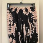 Young Fabulous and Broke Black Tie Dye Palms Split Wide Leg Pant. Photo 5