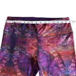 RBX Live Life Active Women's XL Purple Abstract Pixelated Leggings Waist Pocket Photo 6