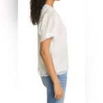 Rebecca Taylor Puff-Sleeve Silk Toile Blouse, Size S New w/Tag Retail $245 Photo 8