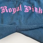 PINK - Victoria's Secret Victoria’s Secret Pink Large Royal Pink Vintage Y2K Sweatpants Photo 6