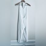 Stolen Hearts  white Halter Romper wide leg open back flowy boho summer S Photo 2