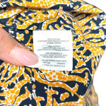 J.Crew  x Drake’s of London Giraffe Print Cotton‎ Blouse Size 4 Photo 8