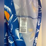 Farm Rio NWT X Adidas Blue Butterfly Athleisure Short Sleeve T-Shirt Dress M Photo 9