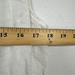 Logica White Linen Crochet Hem Blouse Womens M Lagenlook Beachy Breathable Tank Size M Photo 4