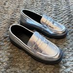 Nordstrom Silver  loafers Photo 4
