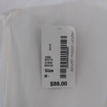 Gazelle White Embroidered Asymmetrical Tank Top Sheer Size M Size M Photo 6