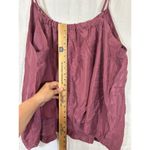 Athleta  Tank Top 3X Mauve Satin Adjustable Calm Cool Cami Sleep Shirt Photo 6