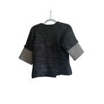 Ekaterina Kukareva Grey Wool Blend Three Quarter Length Over Coat Size UK10/US6/ Gray Photo 1