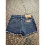 Levi's NWT  Premium High Rise‎ 501 Denim Cut Off Shorts Dark Wash Womens 33 Photo 5