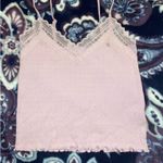 American Eagle  Pale Purple Lace Tank Photo 0