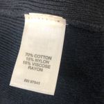 J.Jill Navy Blue Flat Knit Open Cardigan w Hand Pockets Sz XS Photo 6