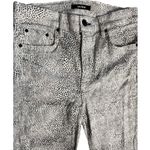 Aritzia GRLFRND Opposites Attract High-Rise Slim Black/White Reed Jeans Size 26 Photo 4