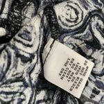 Habitat  Size Small  Top Blouse Button Down Collared Abstract Art to Wear Photo 5