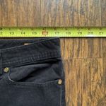 Tory Burch Corduroy Pants Size 32 Black Ivy Super Skinny Winter Fall Photo 4