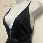 Free People Black Gabby's Party All Night Fit & Flare Mini Dress Photo 3