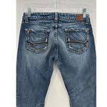 Buckle  Denim Sabrina stretch low rise size 26x31.5 flare Y2K western bohemian Photo 4