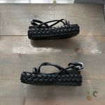 Shu Shop Black Lilith Platform Sandals Sz 7.5 NIB Photo 7