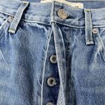 NWT AMO Denim Loverboy Jeans in Loved Wash Size 28 Blue Photo 4