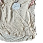 Knox Rose  Women's Oatmeal Flutter Short Sleeve Embroidered Shirt - Size XS - NWT Photo 4