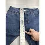Westport Womans Classic Fit Straight Size 8s Denim Blue Jeans Photo 5