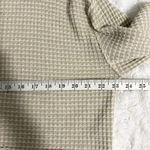 Free People White Cream BK Waffle Thermal Distressed Boho Cropped Top S Photo 8