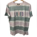 Feeling Festive Loved Graphic Tee Purple Size L Photo 0