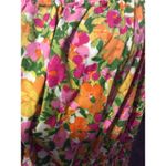Terra & Sky Plus Size 2X Floral Spring Summer Dress tie Sleeves CUTE Square Neck Photo 2