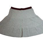 Romeo + Juliet Couture Quilted Knit Flare Mini Skirt Size Small Preppy Academia Photo 1