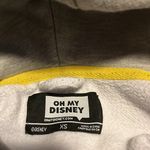 Disney XS Nightmare Before Christmas Undead Duck Sequin Flip Hoodie Photo 4