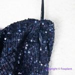 City Chic New!  Athena Maxi sequin Dress navy blue,‎ size 24 Photo 6