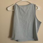 Levi's  Sky Blue Floral crop- Tank Top (Brand New) Photo 4