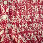 Roberta Roller Rabbit  Sleeveless Button Up Tank Top Blouse XS Women’s Photo 6