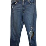 Abercrombie & Fitch Jeans Women's Size 27/4 Tall The Mom High Rise Distressed Photo 0