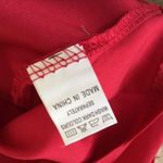 Red Off Shoulder Split Back Butterfly Sleeves Top Size L Photo 3