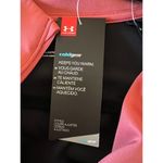 Under Armour  Fitted Coldgear 1/4 Zip Pullover Jacket Size XL Rose Fitness Run Photo 4