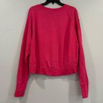 Sweaty Betty  After Class Hot Pink Sweatshirt US 12 Photo 3